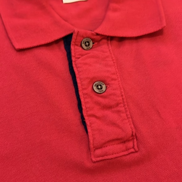 Hollister men’s Red Polo Shirt‎ L Large - Picture 7 of 8